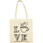 Maišelis Love coffee